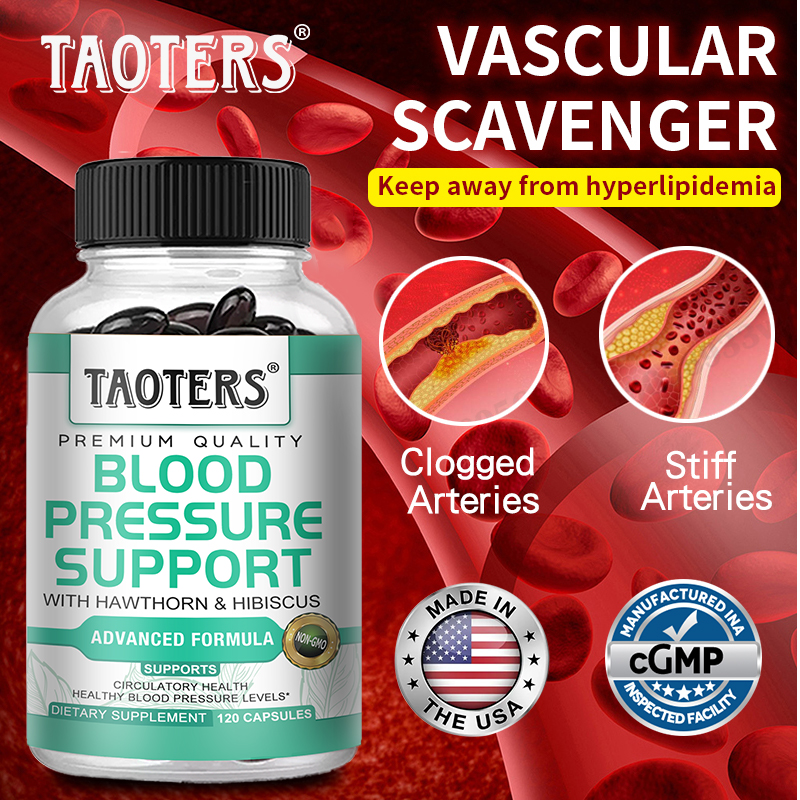 Health Wellness Usa - Blood Pressure Support Supplement Capsules, Support
