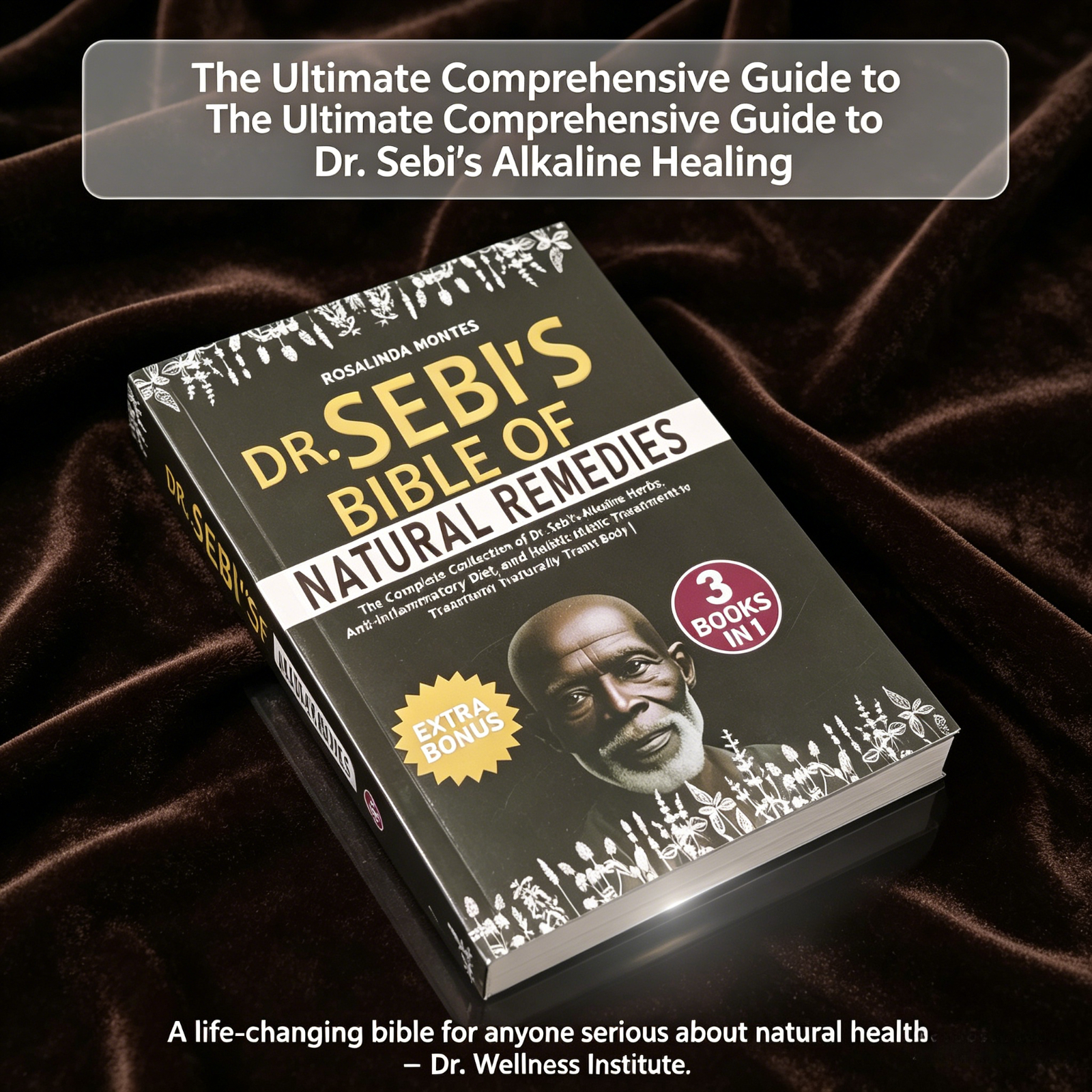 Dr. Sebi's Bible of Natural Re - Holistic Health & Wellness บทวิจารณ์และราคา