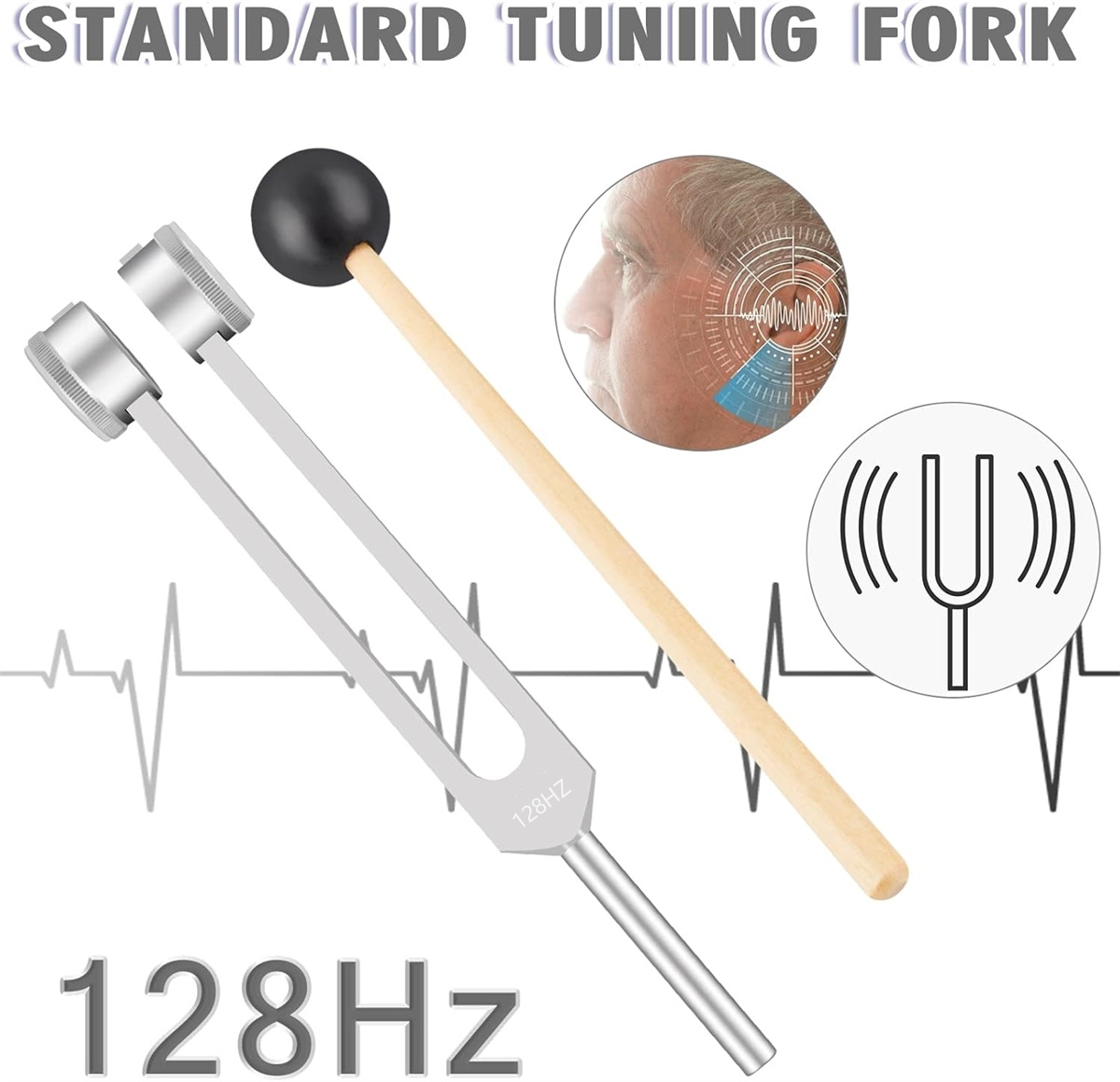 128/256/1024Hz Tuning Fork: Fo - Holistic Health & Wellness บทวิจารณ์และราคา