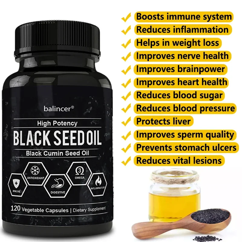Black Cumin Seed Oil - Support - Health Wellness Usa บทวิจารณ์และราคา