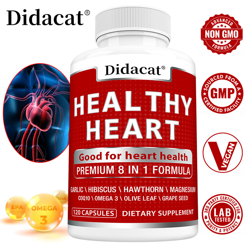 Heart Health Capsules with CoQ - Health Wellness Usa บทวิจารณ์และราคา