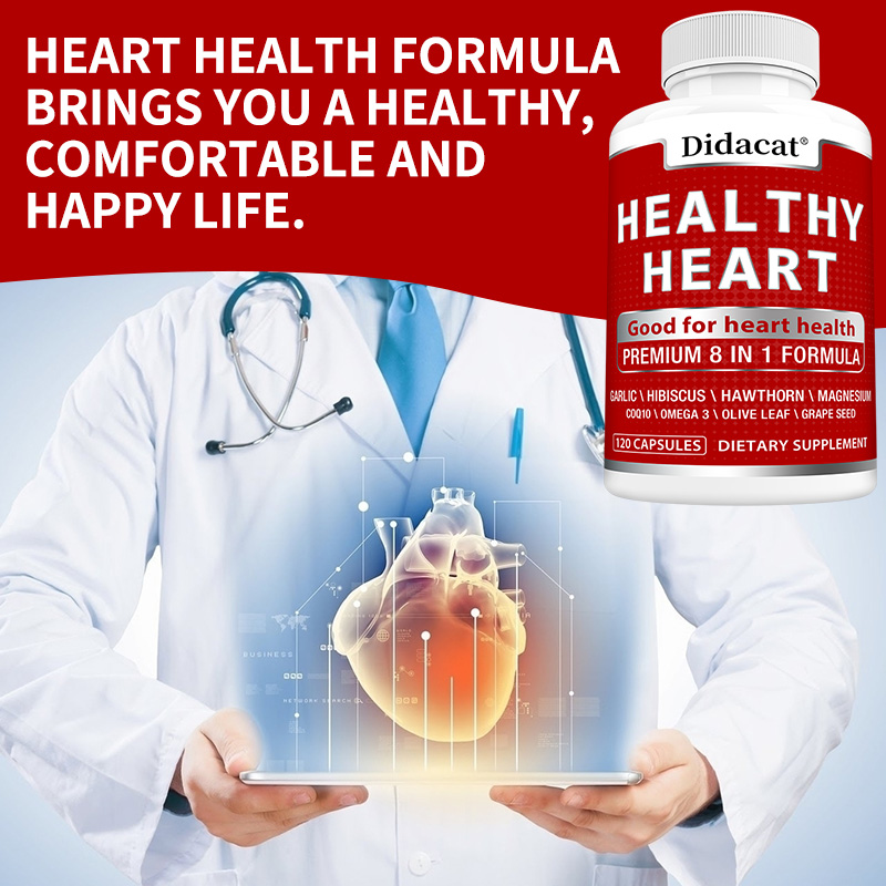 Heart Health Capsules with CoQ - Health Wellness Usa บทวิจารณ์และราคา
