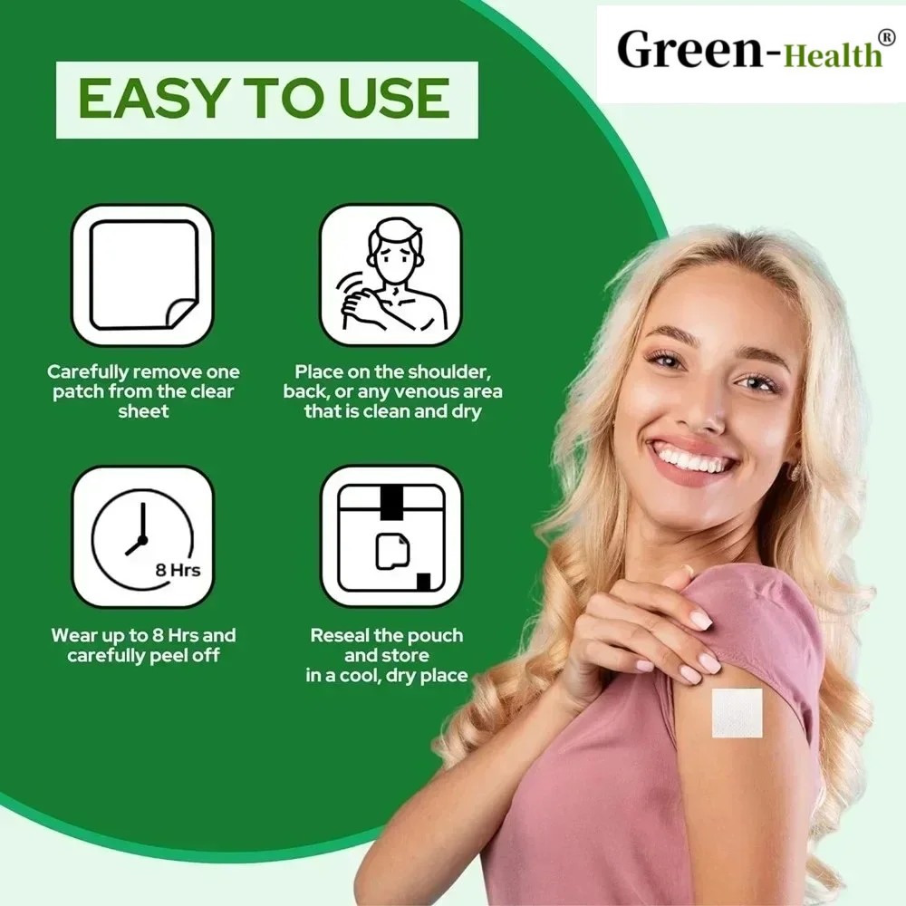 Hot sale Vitamin D3 & K2 Patch - Health Wellness Usa บทวิจารณ์และราคา