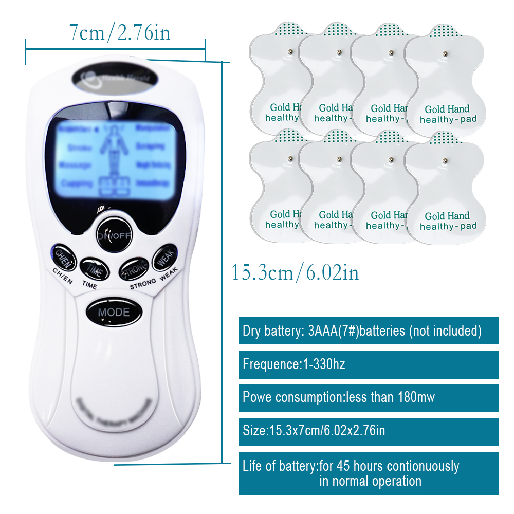Electric Pulse Massager Muscle - Tens Pain Relief Unit บทวิจารณ์และราคา