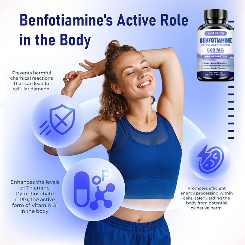 Benfotiamine Capsules, with Fa - Health Wellness Usa บทวิจารณ์และราคา