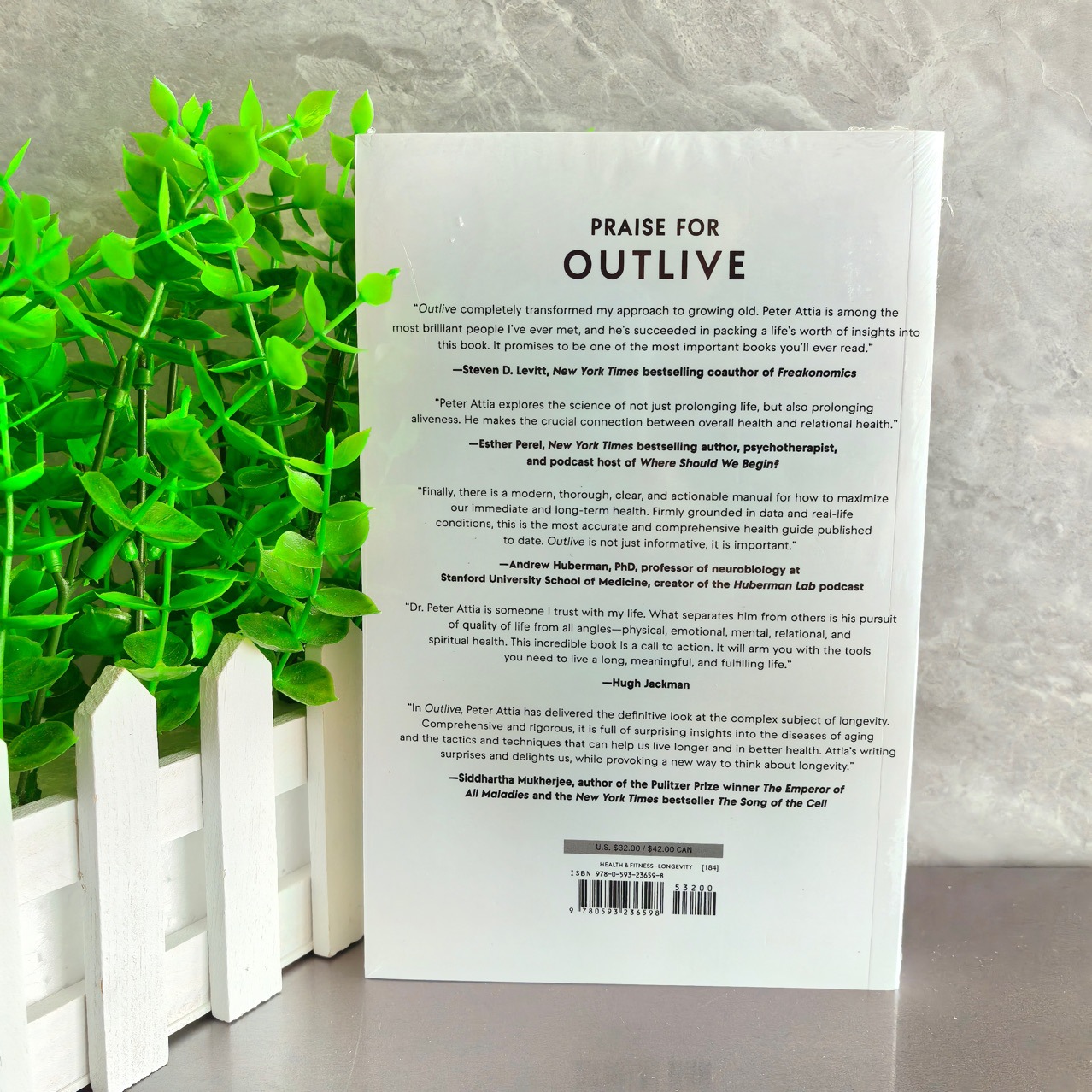 Outlive The Science and Art of - Health Wellness Longevity บทวิจารณ์และราคา