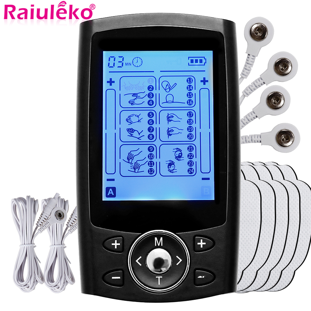 24 Modes Tens Massager EMS Mus - Tens Pain Relief Unit บทวิจารณ์และราคา