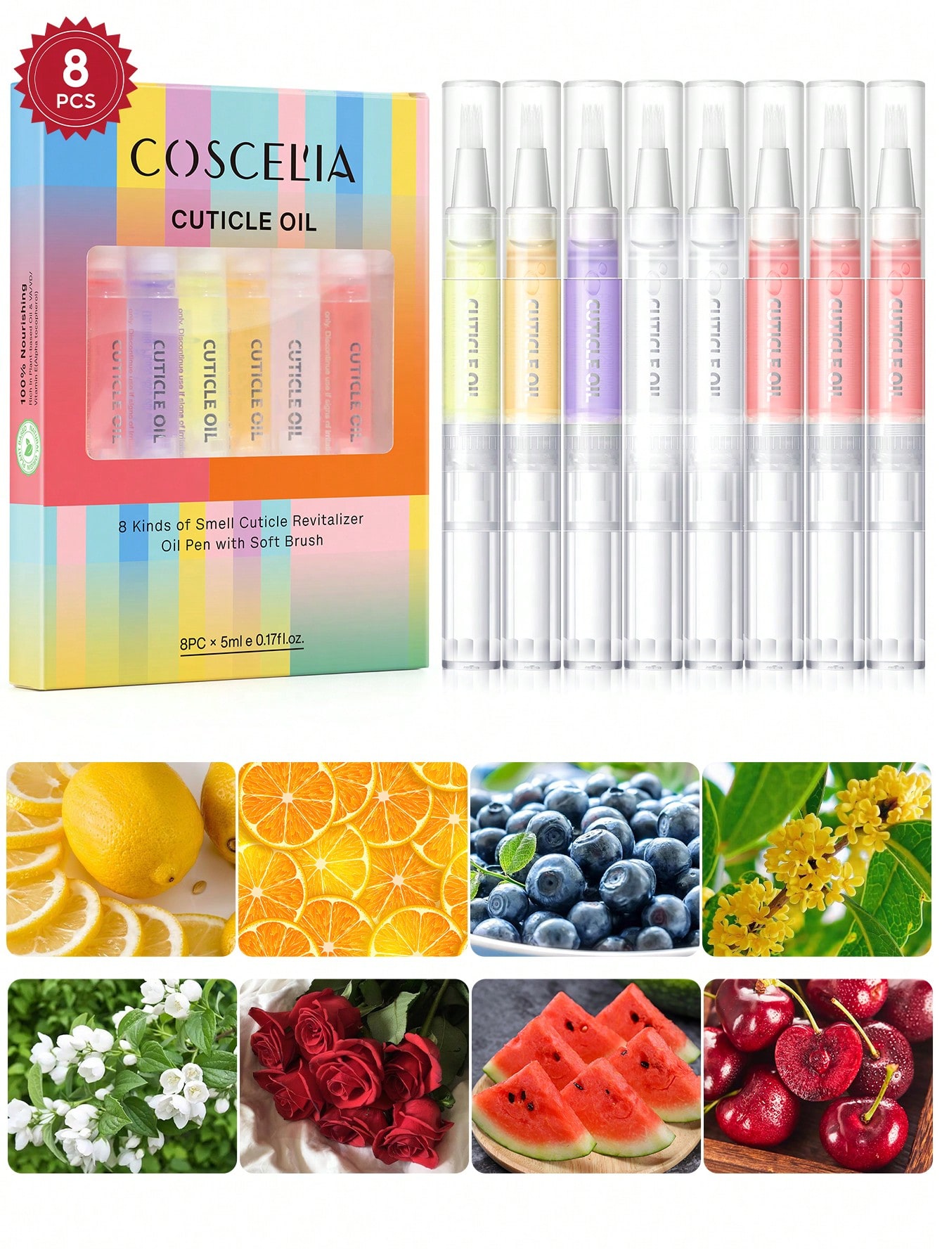 coscelia 1/4/5/8/16PCS 5ML Nai - Health & Wellness Quotes Inspirational บทวิจารณ์และราคา