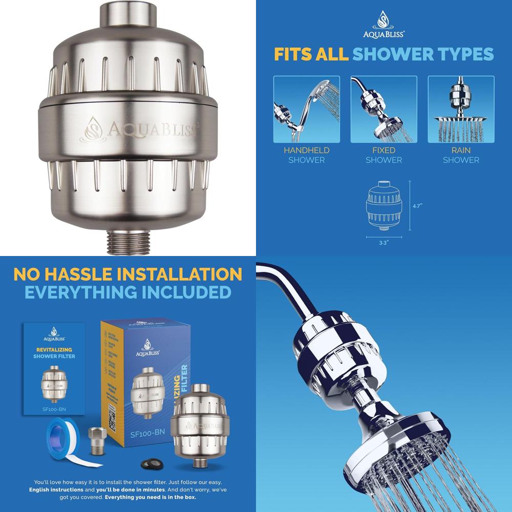 High Output AquaBliss Shower F - Health & Wellness Quotes Inspirational บทวิจารณ์และราคา