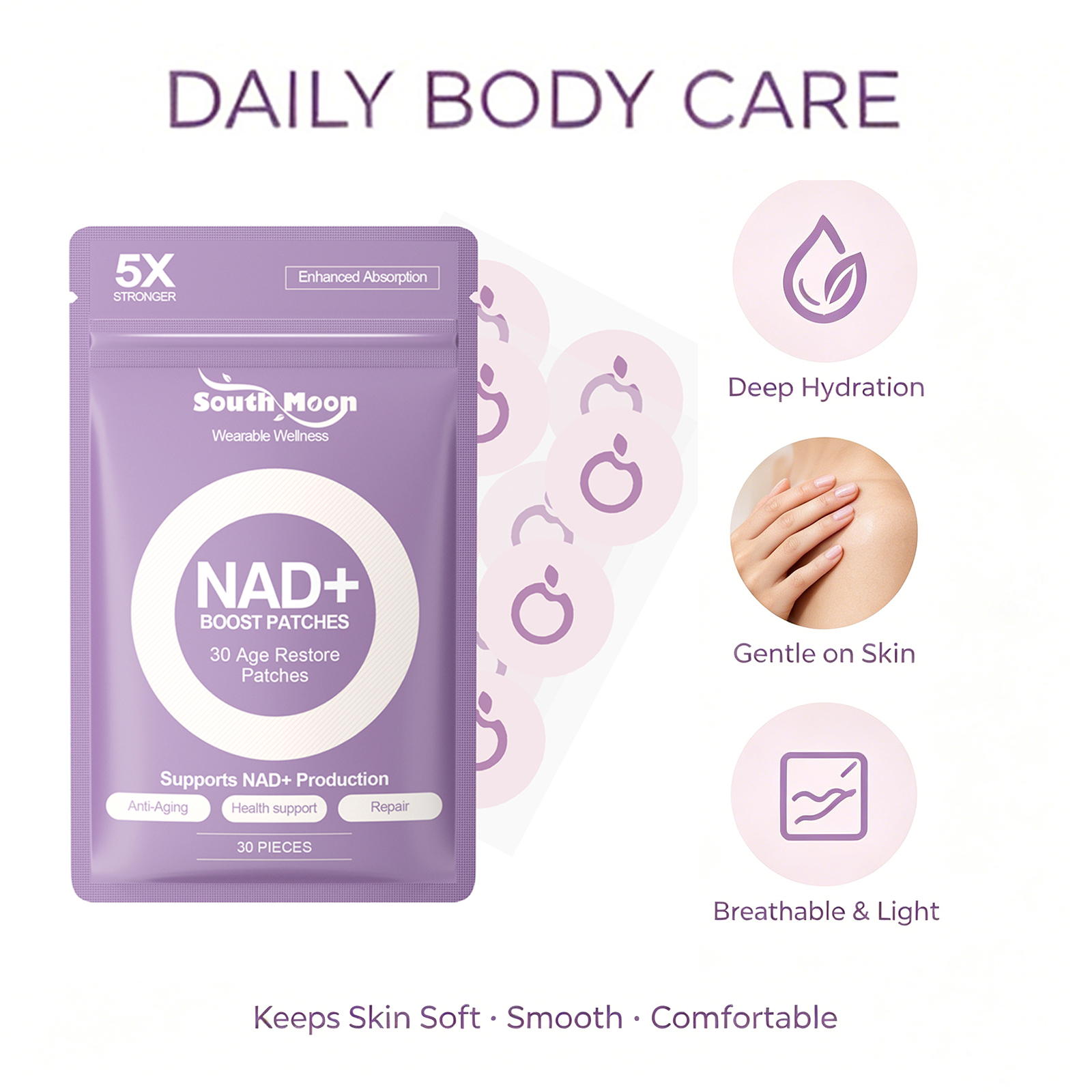 60/120pcs Body Care Patch Mois - Health Wellness Usa บทวิจารณ์และราคา