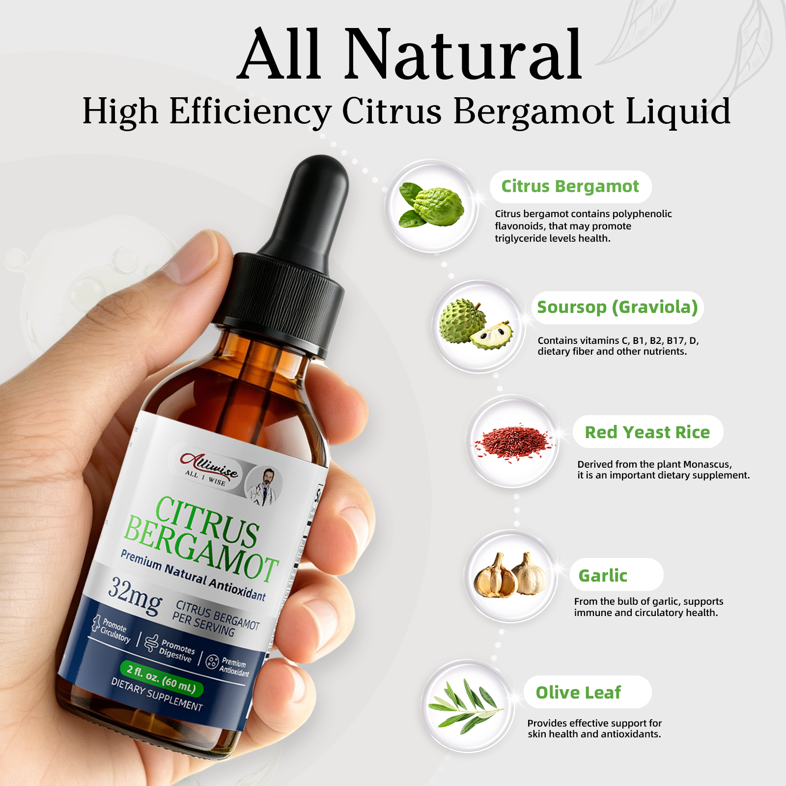 Premium Citrus Bergamout  Drop - Health Wellness Usa บทวิจารณ์และราคา